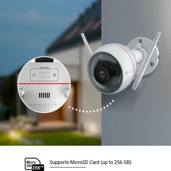 EZVIZ C3W Pro (Husky air PRO) Full HD Buitencamera met nachtzicht in kleur - Wit