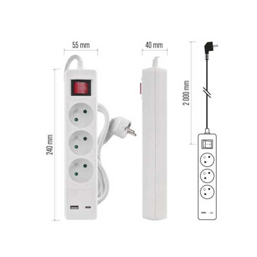 Microfoon GSM zender Stekkerdoos - Stopcontact Mic
