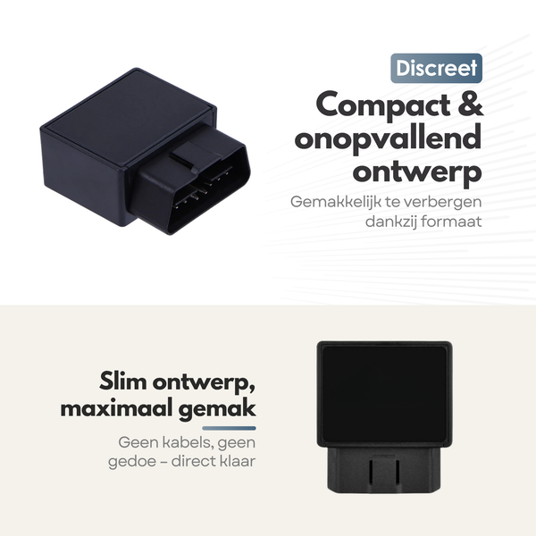 OBDII Trackitt GPS Tracker – Direct Plug & Play Speel Auto Volgsysteem voor Europa