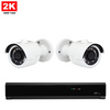 2x Professionele 2K IP Camera Bewakingsset – 2K POE NVR Recorder – 8 Kanaals – Nachtzicht & 1TBOpslag (kopie)
