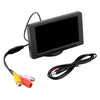 4.3 inch TFT LCD Monitor – Compact Bewakingsscherm met 2 Video-ingangen – Haarscherp Beeld – 12V Aansluiting – Voor Camera & Camcorder