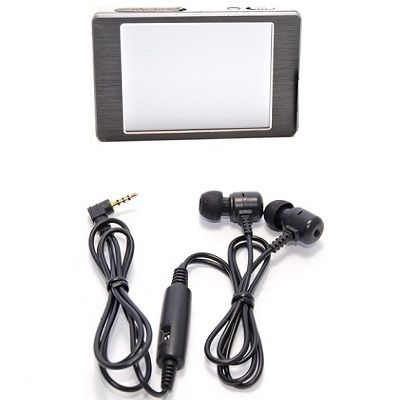 Oordopjes Camera LCD HD Recorder – Professionele HD Opnamekit met DVR en Audiofunctie