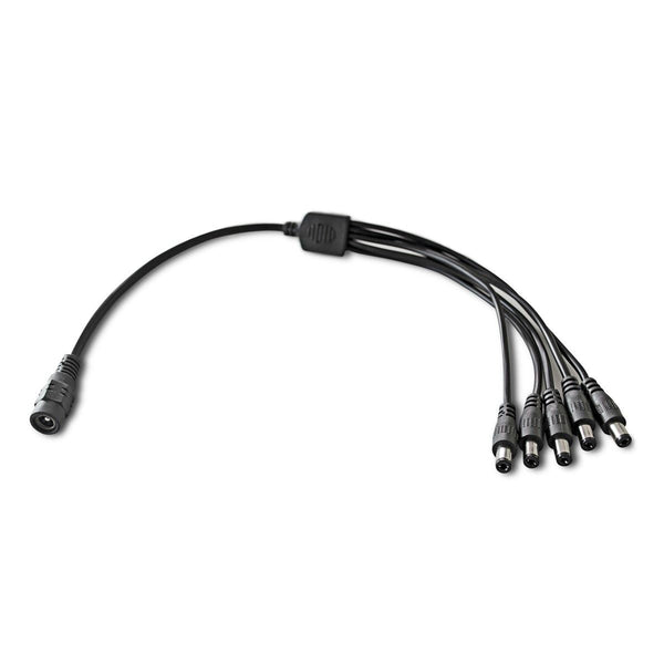 12V 5in1 Splitter – Centrale Stroomvoorziening voor Meerdere Camera’s